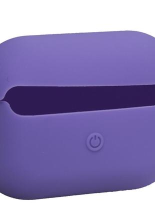 Airpods pro case — silicone — purple1 фото