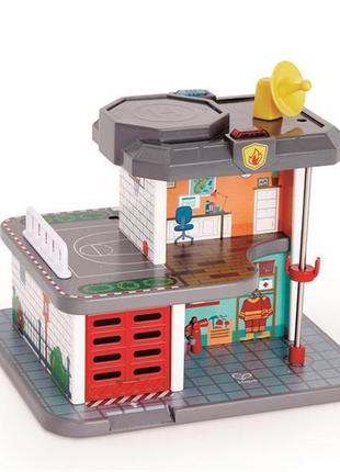 Іграшкова залізниця hape штаб аварійної служби 55 ел. (e3736)