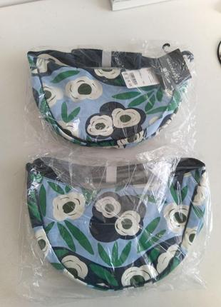 Сумка с узором от uniqlo и marimekko
