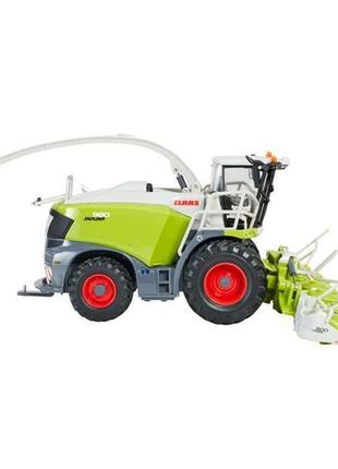 Модель britains комбайн кормоуборочный claas jaguar 980 с жаткой orbis 900, 1:32 (43285)
