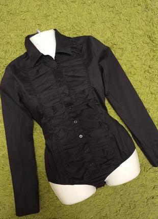 Боди рубашка женская amisu