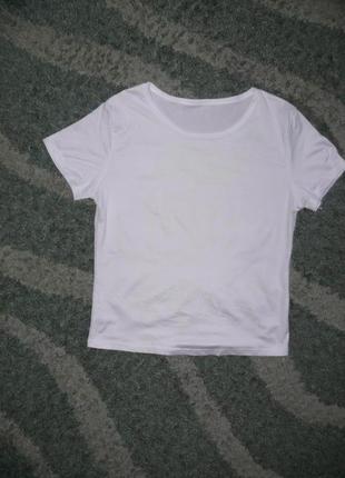 Нова біла футболка1 фото