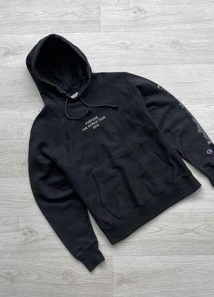 161970135 kids baby clothing tops champion x justin bieber merchandise purpose the world tour 2016 cyber zip black 699
