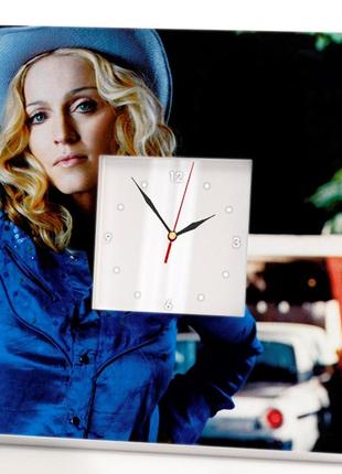 Часы "мадонна. madonna" стильный подарок для фанатов, музыкантов и любителей поп-музыки, украшение в