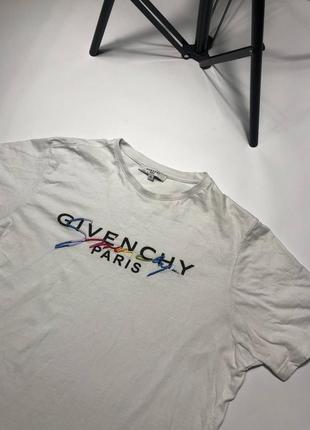 Идеальная мужская футболка на весну/лето “givenchy-paris” / l-xl / торг2 фото