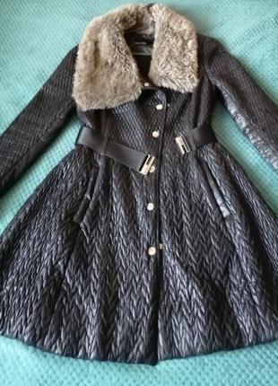 Пальто с поясом karen millen