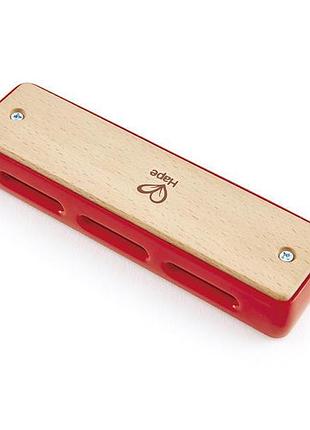 Деревянная гармоника hape блюз (e0616) 2