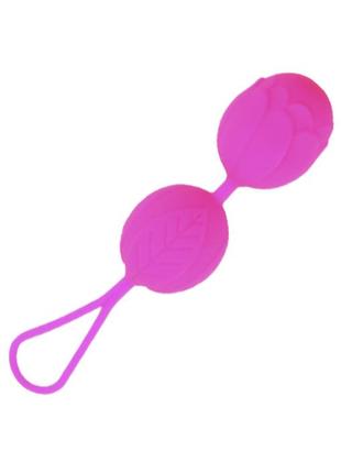 Силіконові вагінальні кульки pink peta, 3,5 см.
