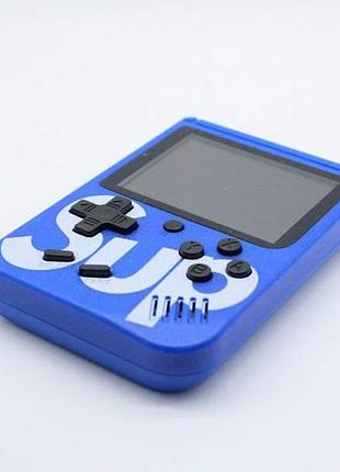 Портативная приставка retro fc game box sup 400in1 plus blue