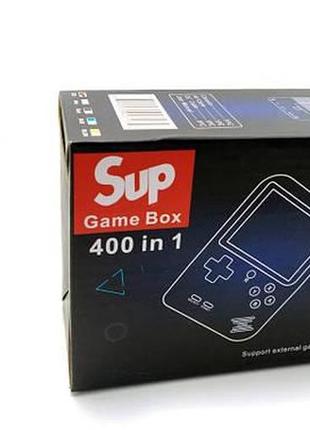 Портативная приставка retro fc game box sup 400in1 plus white