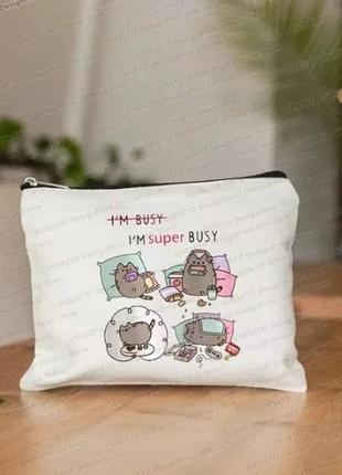 Косметичка / пенал  pusheen  пушин