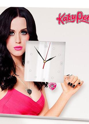 Авторские часы "кэти перри. katy perry" подарок для фанатов поп-музыки, музыкантов, декор в бар, клу