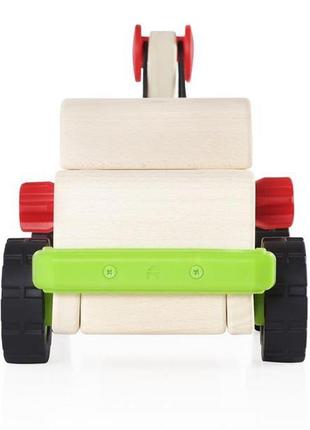 Большая машинка guidecraft block science trucks эвакуатор деревянный 37 см (g7532)