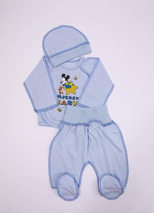 Комплект роддом евро disney 50-68рост