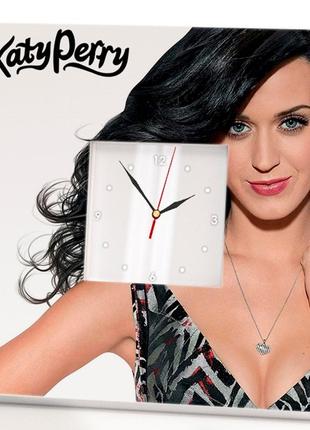 Часы "кэти перри. katy perry" стильный подарок для фанатов поп-музыки, музыкантов, декор в бар, клуб