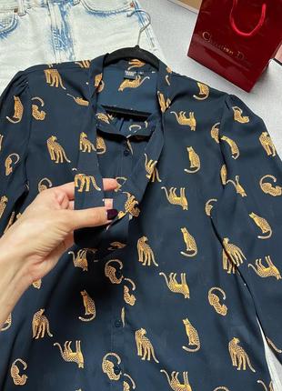 Стильна блуза в леопарди3 фото