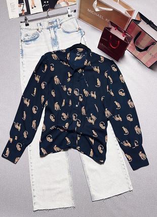 Стильна блуза в леопарди2 фото