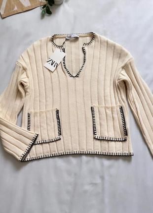 Красивий  светр zara 4