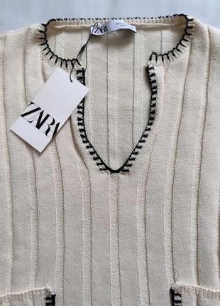 Красивий  светр zara 3