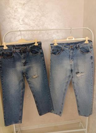 Комплект джинсы брендовые большого размера