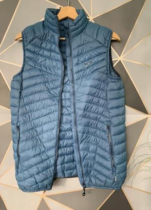 Женский жилет meru размер м пух/перо