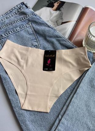 Бесшовные трусики слипы микрофибра с проклеенными краями😊