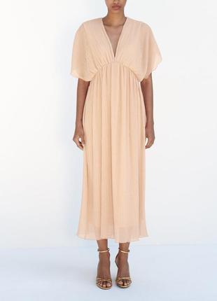 Новое платье миди zara