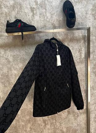 Куртка ветровка в стиле gucci