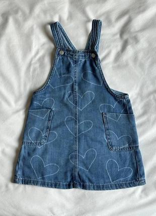 Джинсова сукня zara