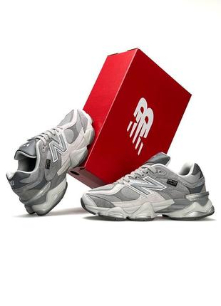 Мужские кроссовки new balance 9060 grey silver