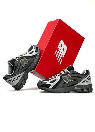 Чоловічі кросівки new balance 1906r black grey white