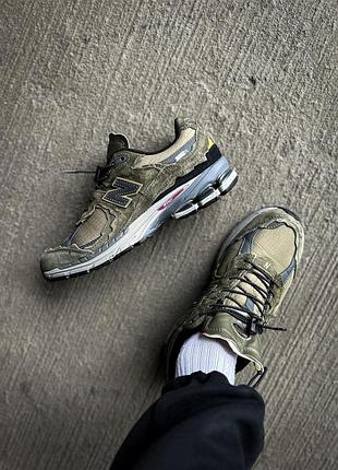 New balance 2002r protection pack -dark moss 3