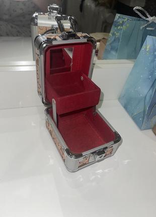 Шкатулка для украшений чемодан кейс2 фото