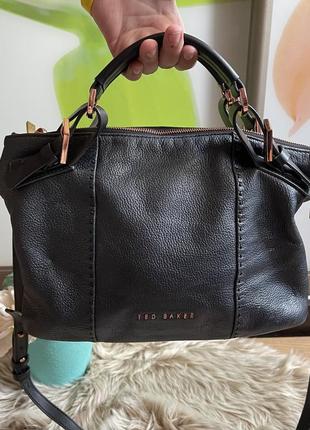 Кожаная сумка ted baker 2
