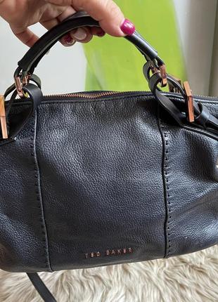 Кожаная сумка ted baker 4