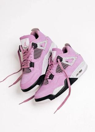 Кросівки jordan 4 “orchid”