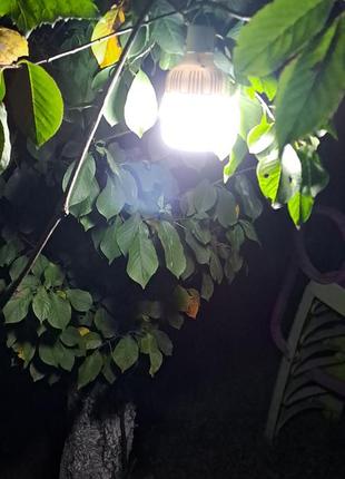 Світлодіодна led лампа на акумуляторі 60w