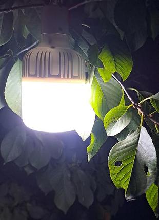 Світлодіодна led лампа на акумуляторі 60w