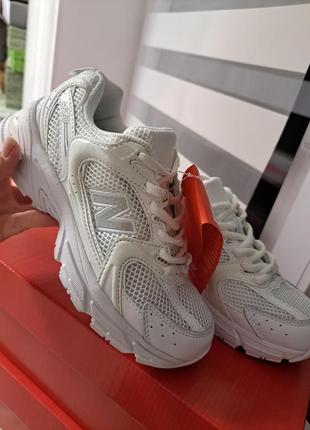 Кроссовки new balance 530 белые