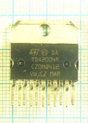 Лот: 1 × 120.00 ₴ = 120 ₴ tda2004r ssip11 8...18v 2×10w 2ohm унч к174ун25 tda2004 174ун25