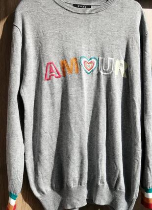 Романтичний светр/джемпер/пуловер батал. колекція 2024 року.  evans. англія.5 фото