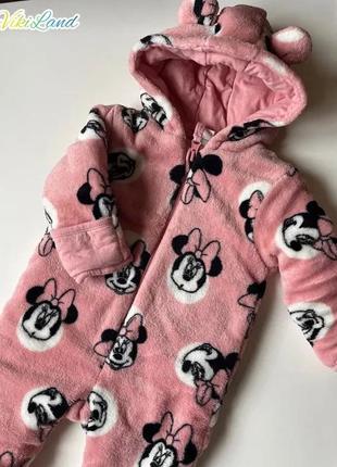 Комбинезон плюшевый демисезонный от disney baby 62 размер