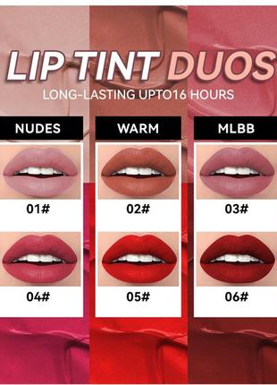 Жидкая матовая помада для губ mlsmile matte liquid lipstick beauty 04