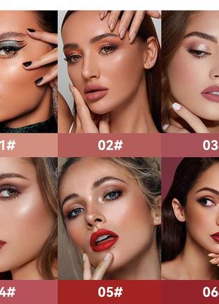 Жидкая матовая помада для губ mlsmile matte liquid lipstick beauty 04