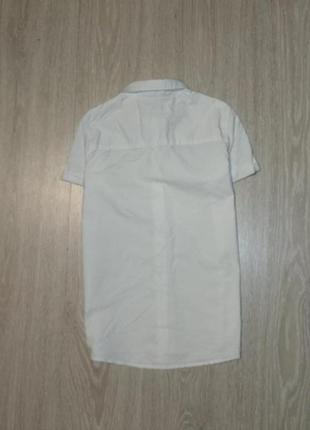 Белая рубашка, шведка river island на 11-12 лет3 фото
