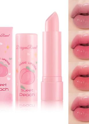 Бальзам для губ dragon ranee sweet peach magic lipstick с ароматом персика