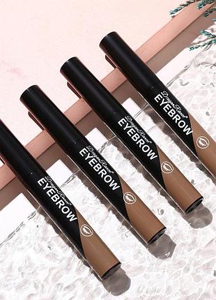 Гель-краска для бровей dragon ranee eyebrow natural three-dimensional 02 светло-коричневый