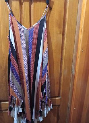 Итальянский трикотажный сарафан