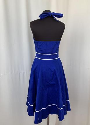 Сукня пінап в стилі ретро 50х коттон h&r8 фото