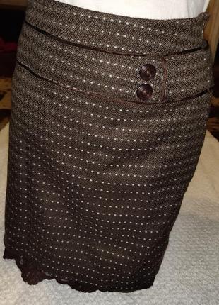 Юбка с кружобом внизу